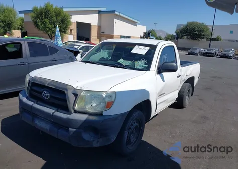 2007 Toyota Tacoma z USA, uszkodzony, nr VIN 5TENX22N97Z361677
